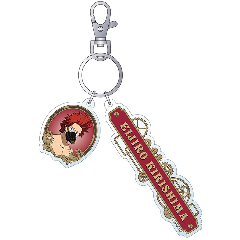 僕のヒーローアカデミア 2連アクリルキーホルダー／切島鋭児郎 スチームパンクVer.