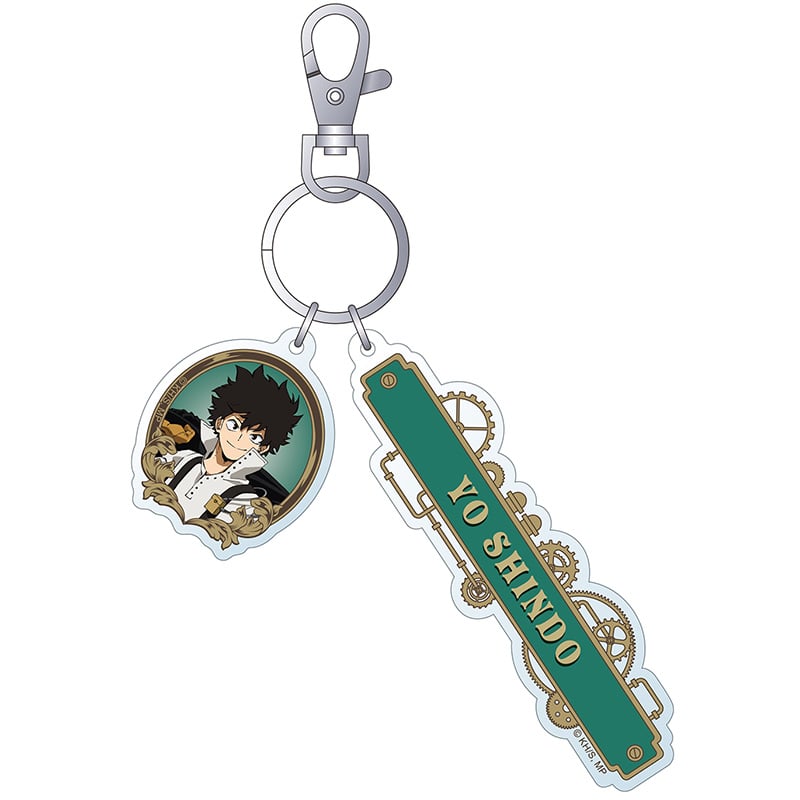 僕のヒーローアカデミア 2連アクリルキーホルダー／真堂 揺 スチームパンクVer.