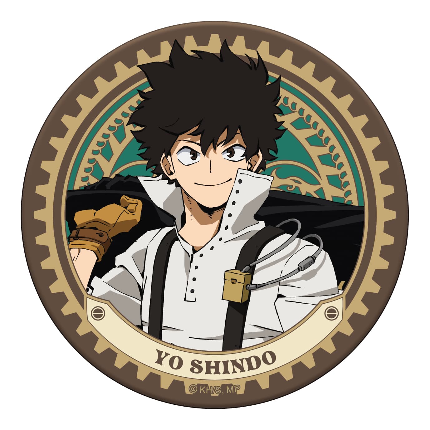 僕のヒーローアカデミア レザーコースター／真堂 揺 スチームパンクVer.