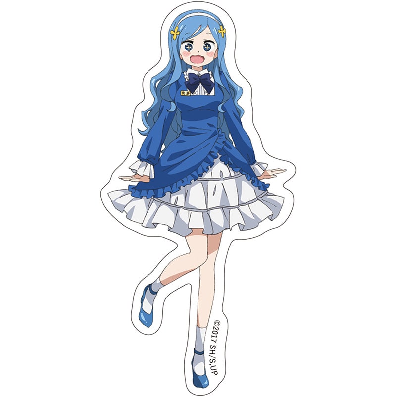 干物妹！うまるちゃんR ダイカットステッカー 橘・シルフィンフォード