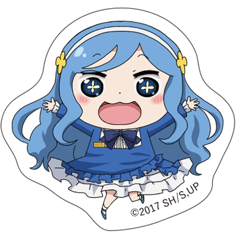 干物妹！うまるちゃんR ダイカットステッカー 橘・シルフィンフォード（ミニ）