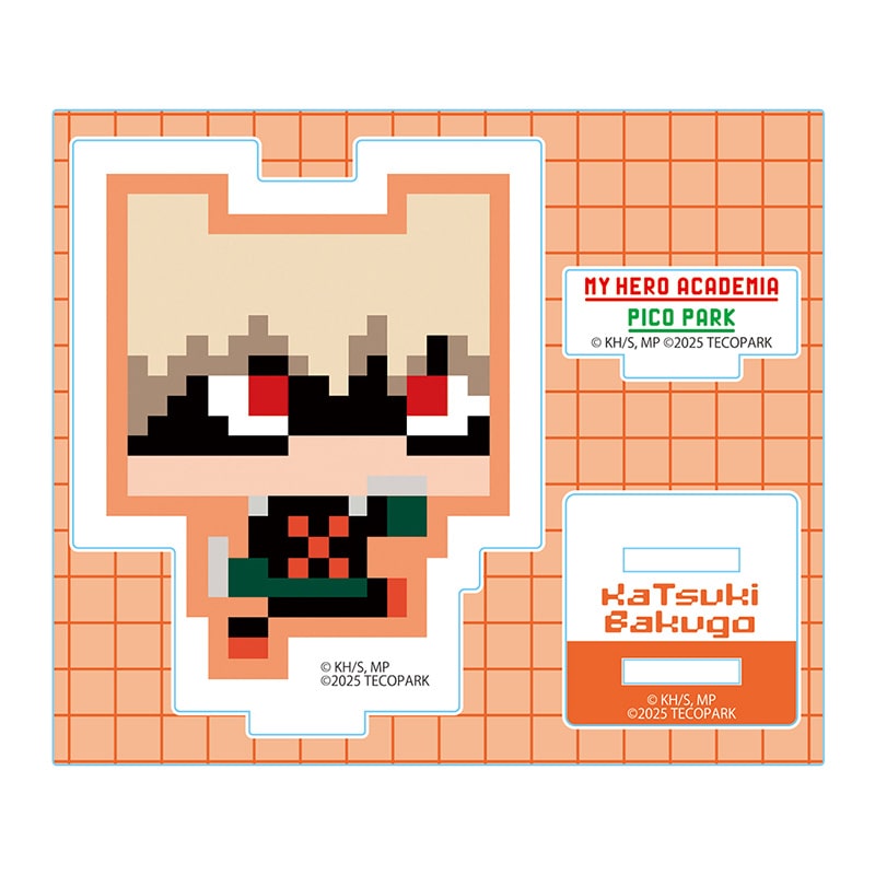 僕のヒーローアカデミア×PICO PARK ミニアクリルスタンド 爆豪勝己