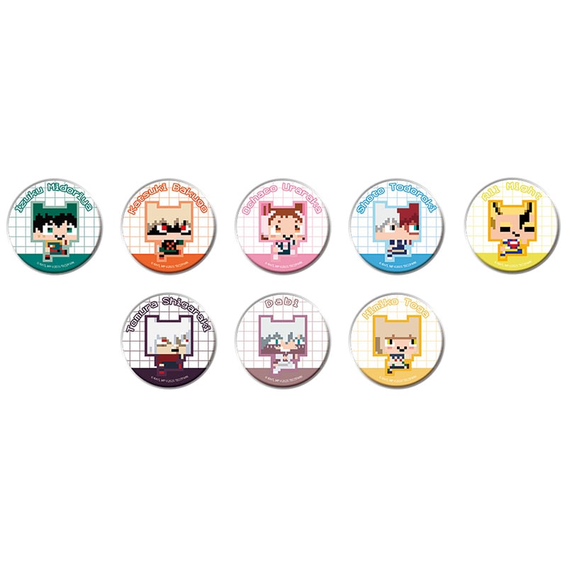 僕のヒーローアカデミア×PICO PARK トレーディング缶バッジ 【全8種】 ランダム1個