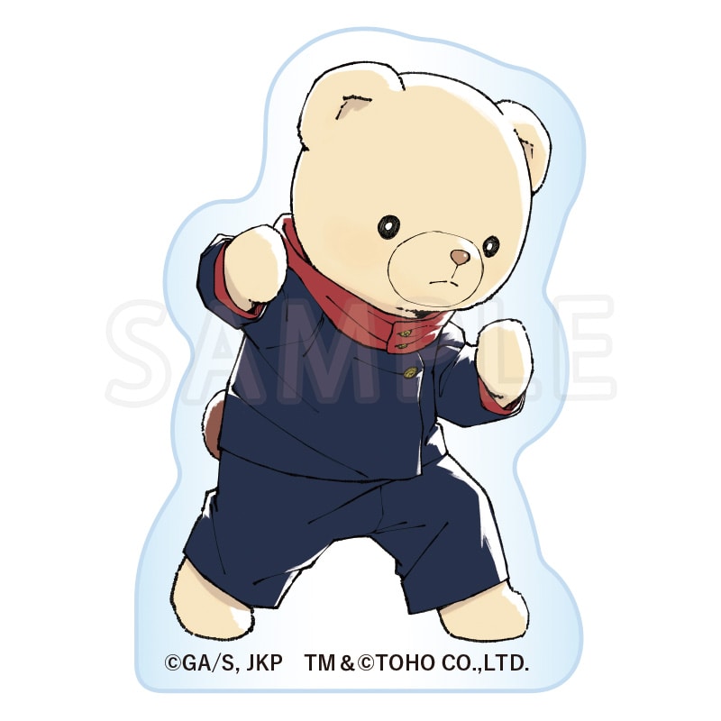 呪術廻戦×シアターベア ミニアクリルブロック 虎杖悠仁