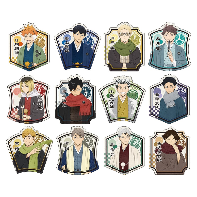 ハイキュー!! ステッカーコレクション 【全12種】 コンプリートセット