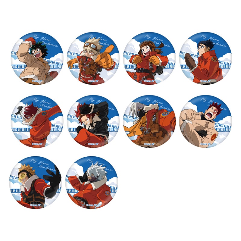 僕のヒーローアカデミア トレーディング缶バッジ JF2026 Ver.【全10種】 ランダム1個