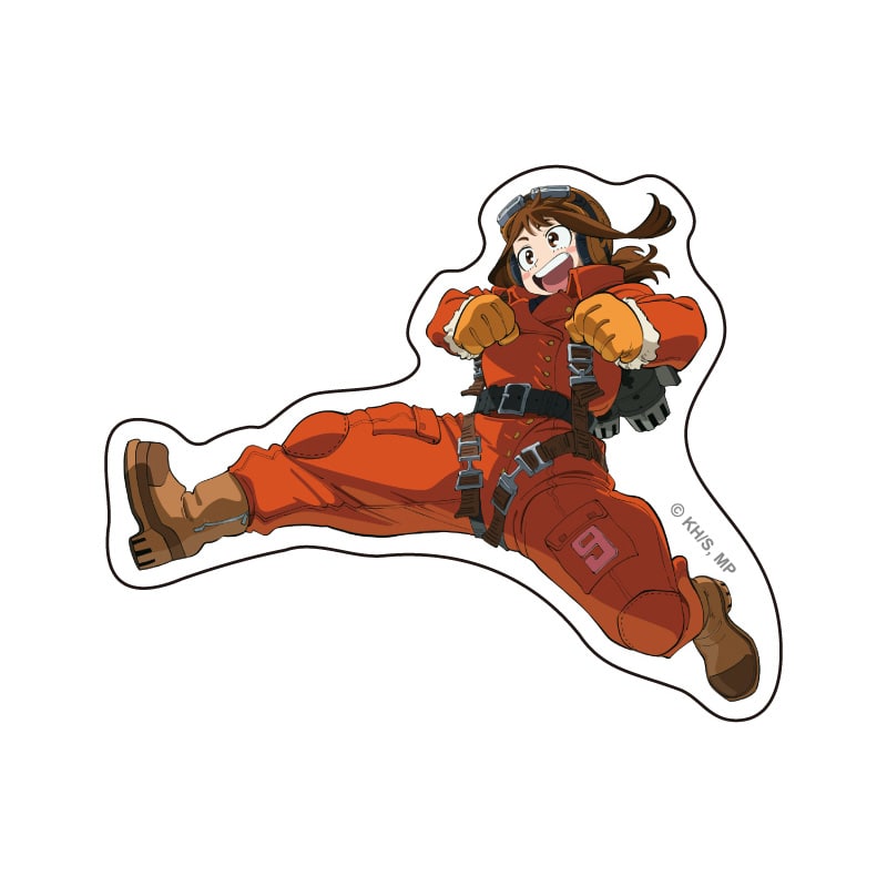 僕のヒーローアカデミア ダイカットステッカー 麗日お茶子 JF2026 Ver.