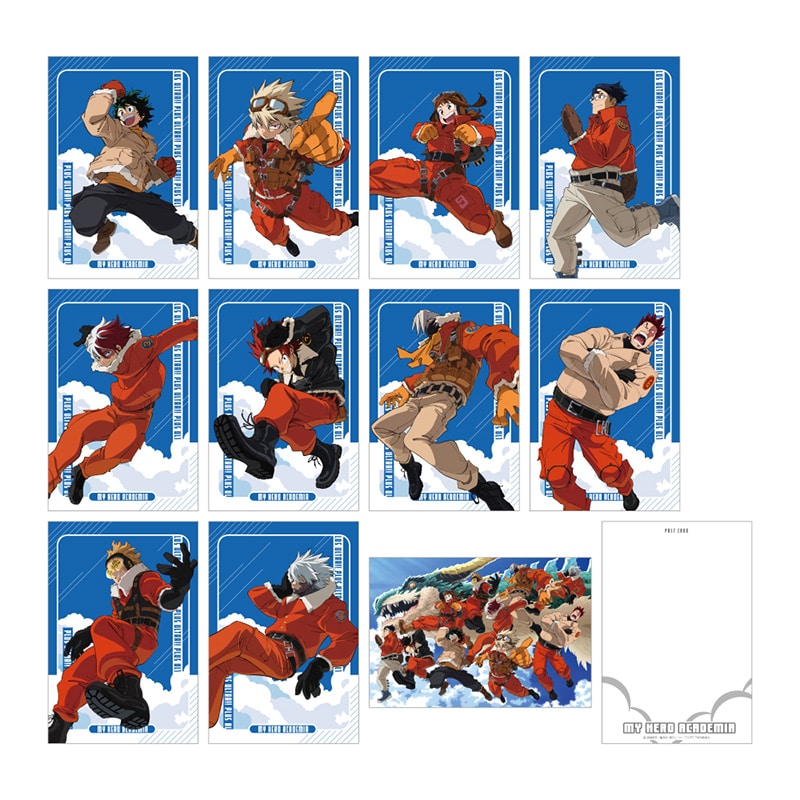 僕のヒーローアカデミア ポストカードセット JF2026 Ver.