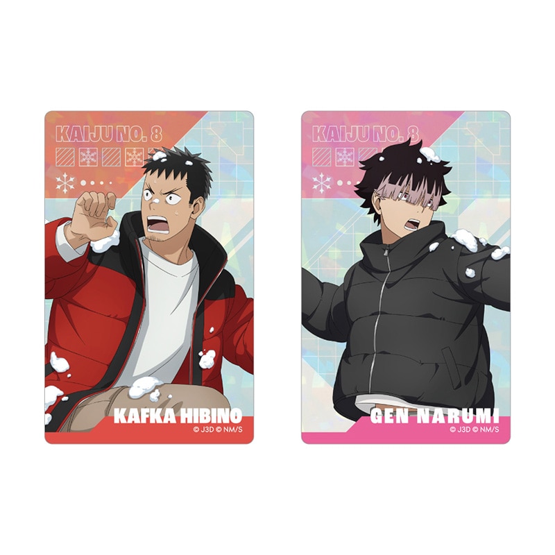 怪獣８号 ホログラムクリアカードセット 雪合戦Ver.