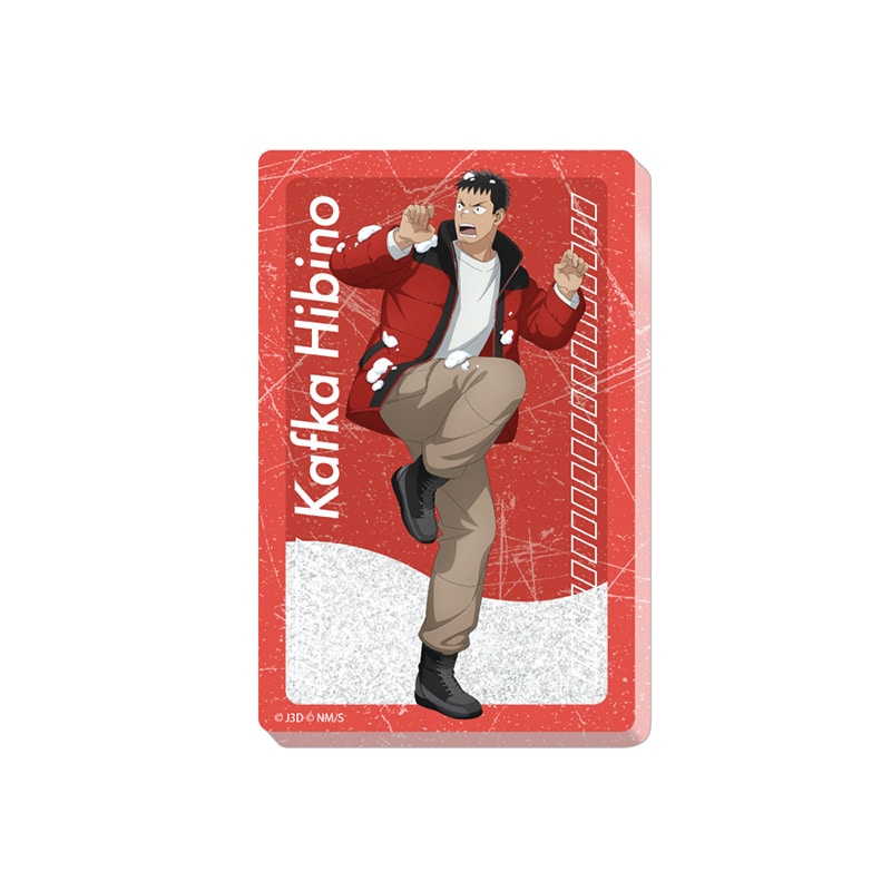 怪獣８号 グリッターアクリルブロック 日比野 カフカ 雪合戦Ver.