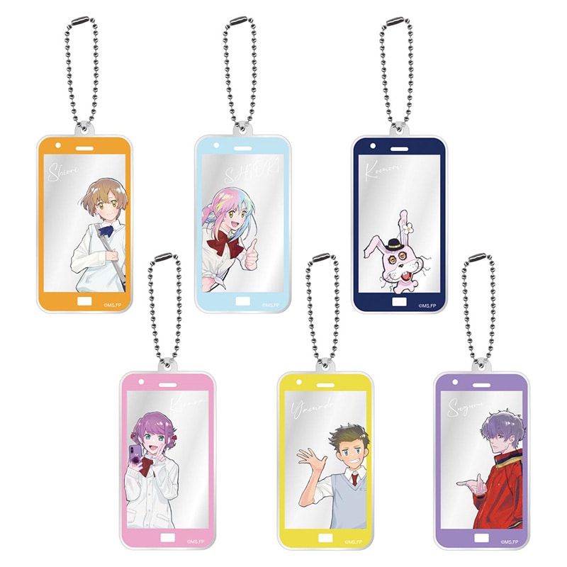 迷宮のしおり トレーディングスマートフォン風アクリルキーホルダー