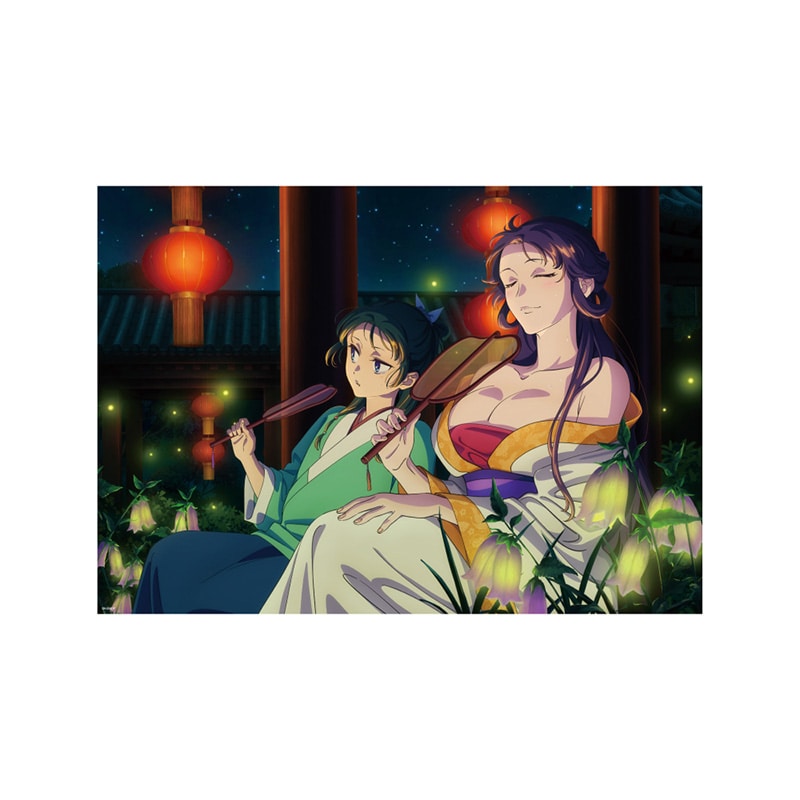 薬屋のひとりごと クリアポスター（ホタルブクロ）