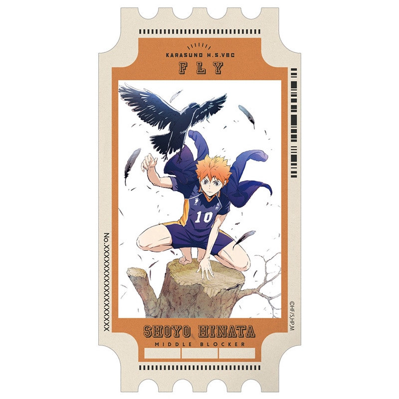 ハイキュー!! 描き下ろし 日向翔陽 ステッカー