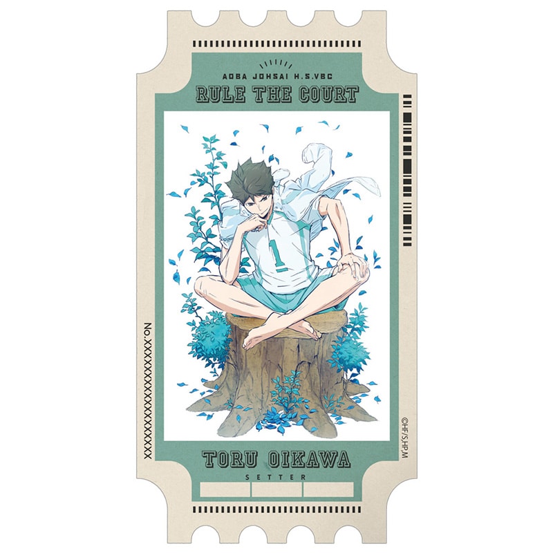 ハイキュー!! 描き下ろし 及川 徹 ステッカー