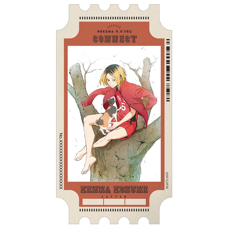 ハイキュー!! 描き下ろし 孤爪研磨 ステッカー