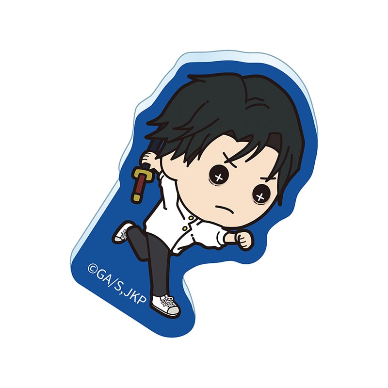呪術廻戦 ミニアクリルステッカー 乙骨憂太 たすっこ 疾走Ver.