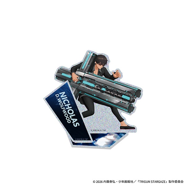 TRIGUN STARGAZE グリッターアクリルスタンド ニコラス・D・ウルフウッド