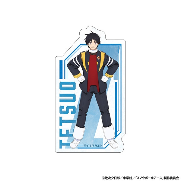 スノウボールアース ダイカットステッカー 流鏑馬鉄男 AJ2026 Ver.