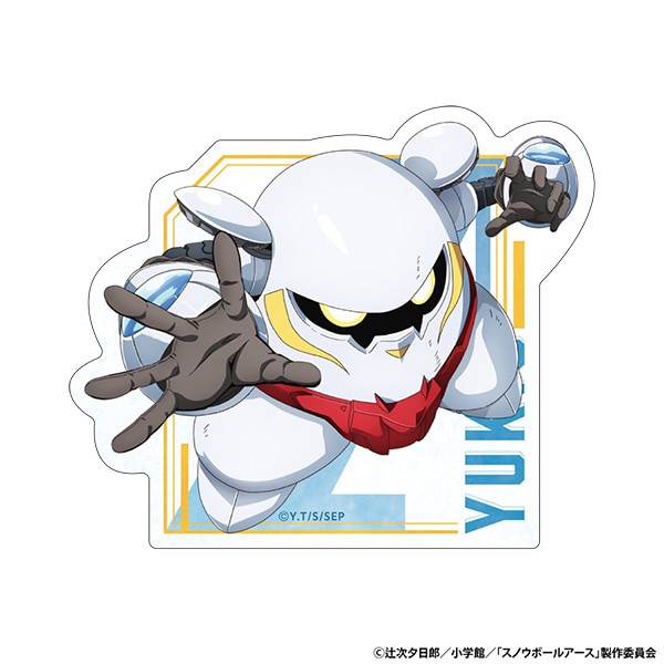 スノウボールアース ダイカットステッカー ユキオ AJ2026 Ver.