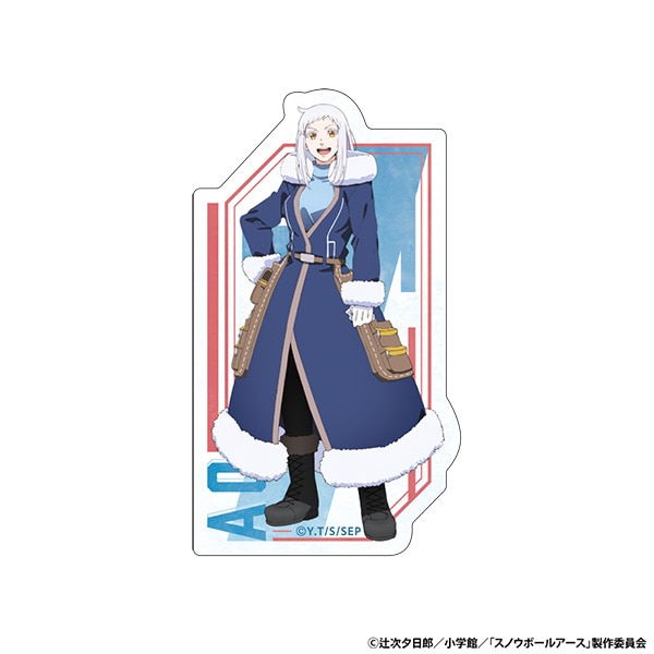 スノウボールアース ダイカットステッカー 乃木 蒼 AJ2026 Ver.