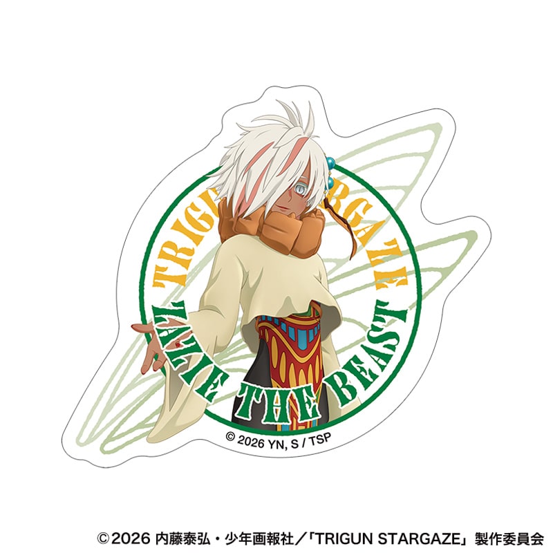 TRIGUN STARGAZE ステッカー ザジ・ザ・ビースト