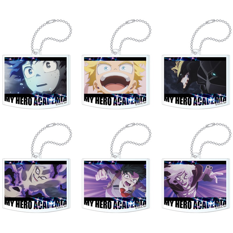 僕のヒーローアカデミア FINAL SEASON アクリルキーホルダーコレクション OP ver.【全6種】 ランダム1個
