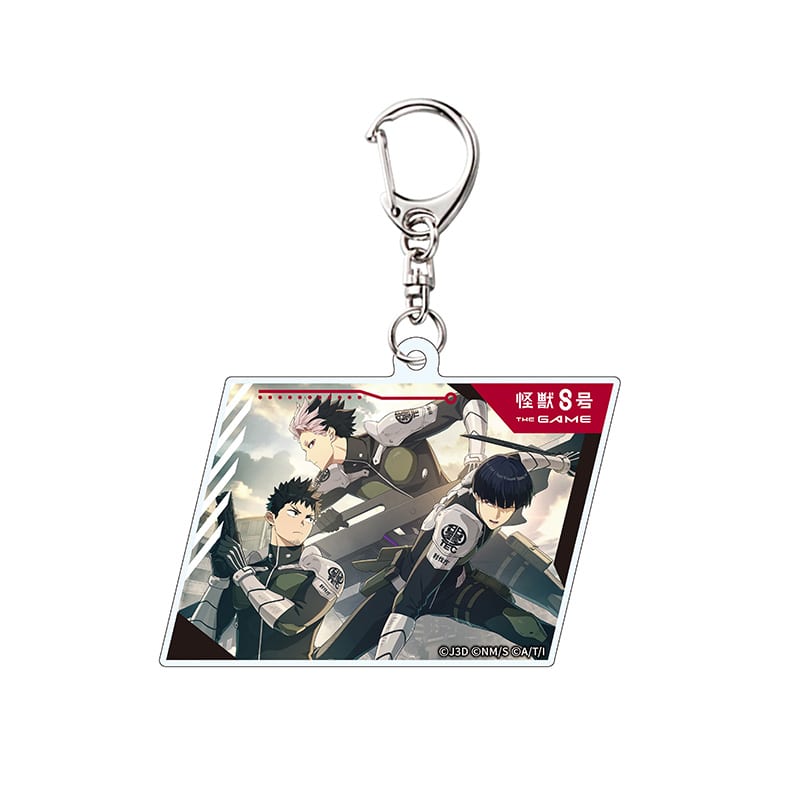 怪獣８号 THE GAME アクリルキーホルダー 集合A