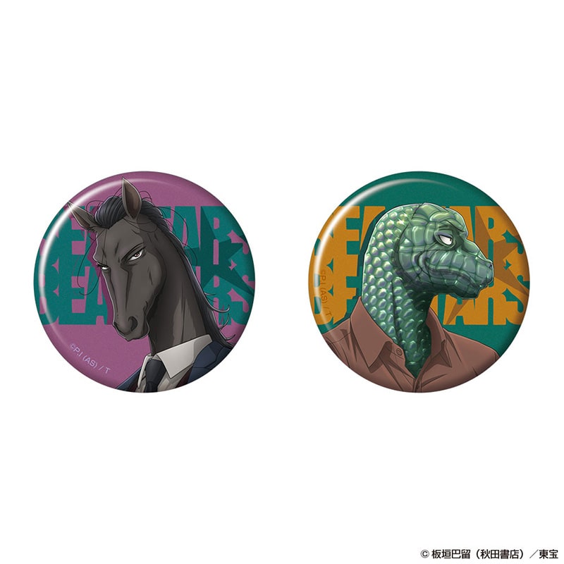 BEASTARS 缶バッジセット ヤフヤ＆ゴーシャ