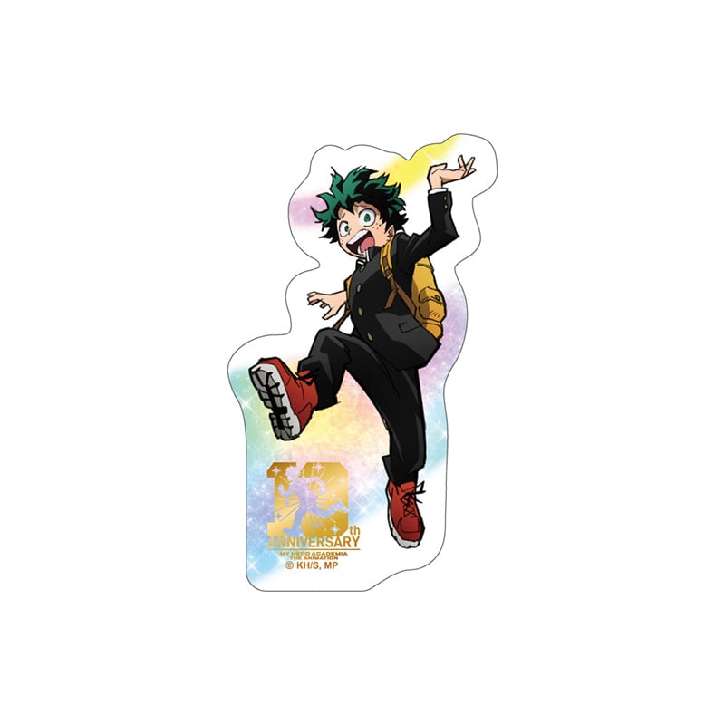 僕のヒーローアカデミア TVアニメ10周年スペシャルビジュアル ダイカットステッカー  C