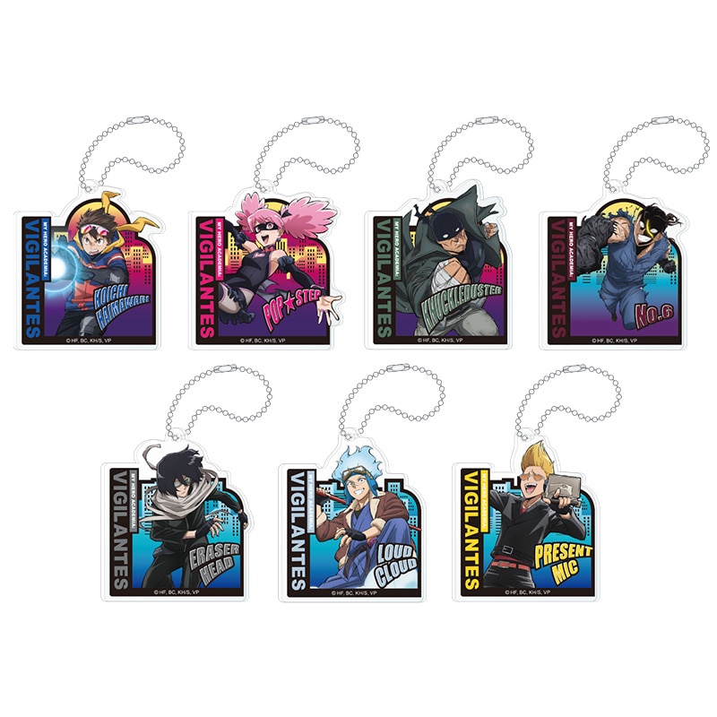 ヴィジランテ -僕のヒーローアカデミア ILLEGALS- アクリルキーホルダーコレクション 第2弾【全7種】ランダム1個