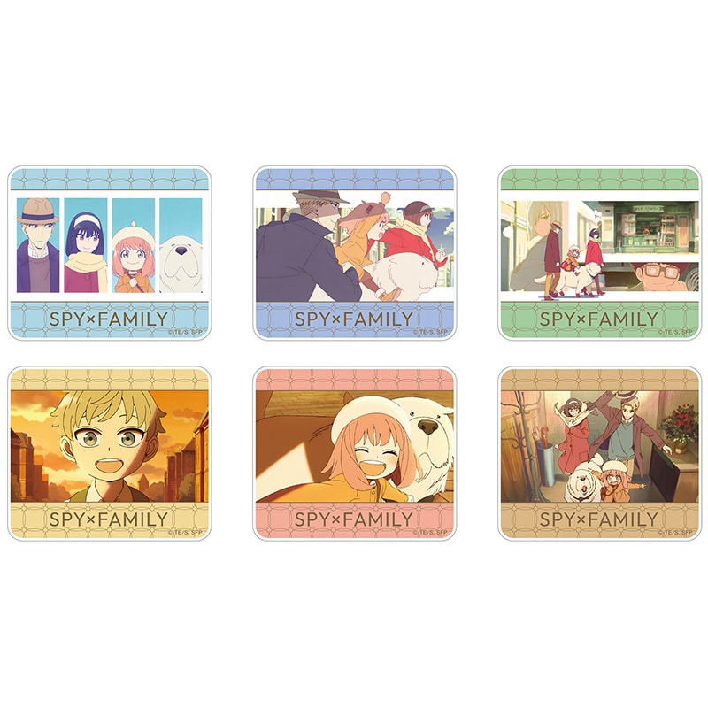 SPY×FAMILY  アクリルクリップコレクション Season 3 ED ver.【全6種】 ランダム1個