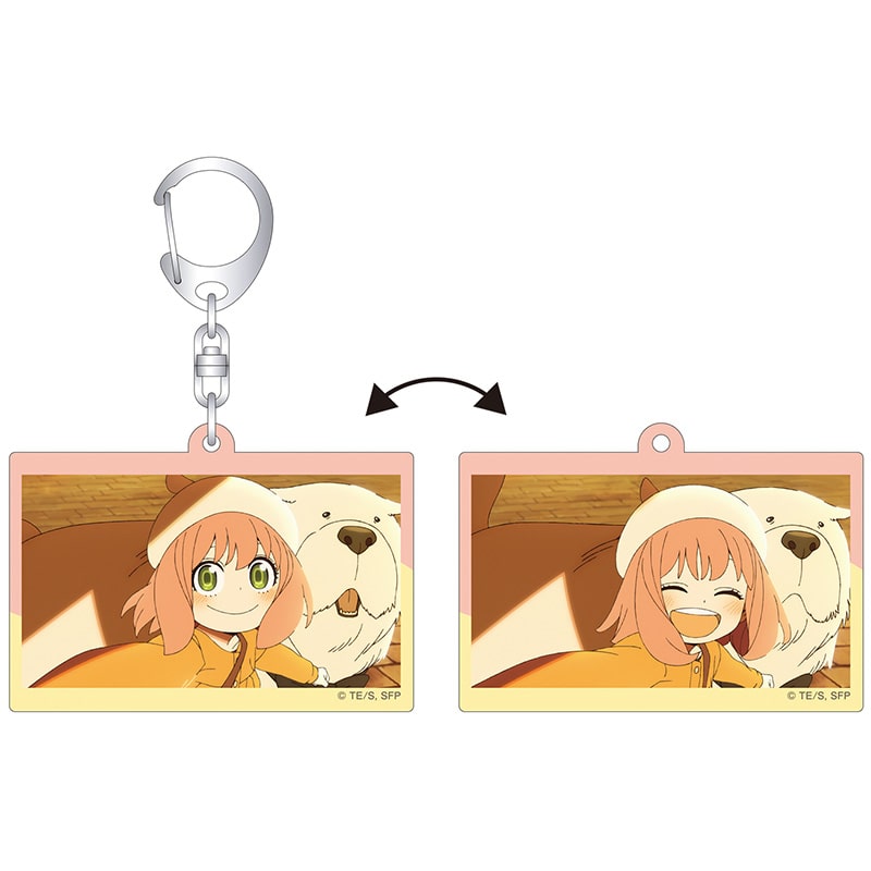 SPY×FAMILY  レンチキュラーキーホルダー アーニャ&ボンド Season 3 ED ver.