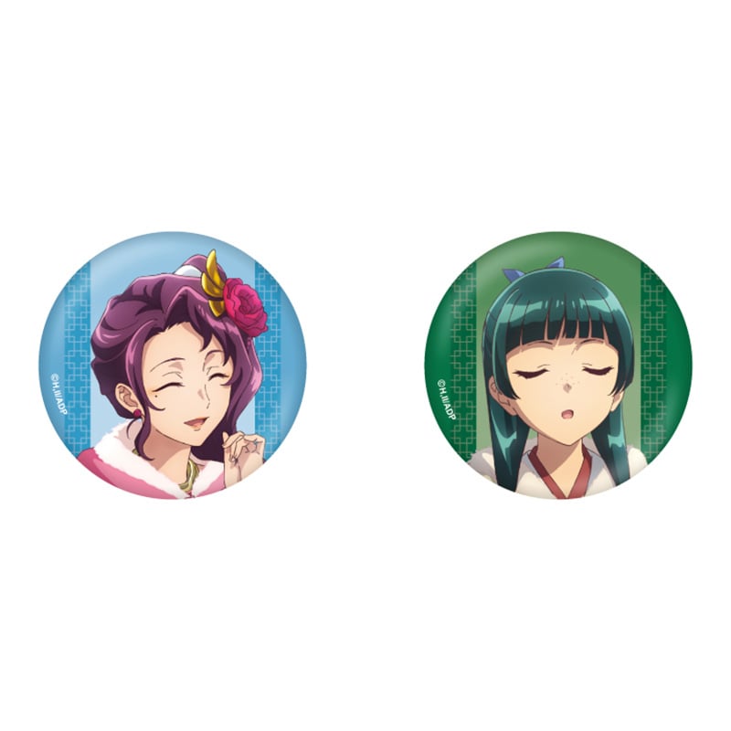 薬屋のひとりごと 缶バッジセット（椿）