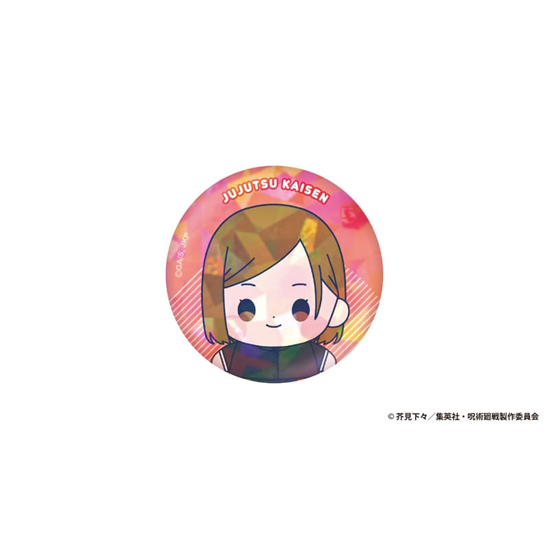 アニメ『呪術廻戦』5周年 もっちび ホログラム缶バッジ 釘崎野薔薇