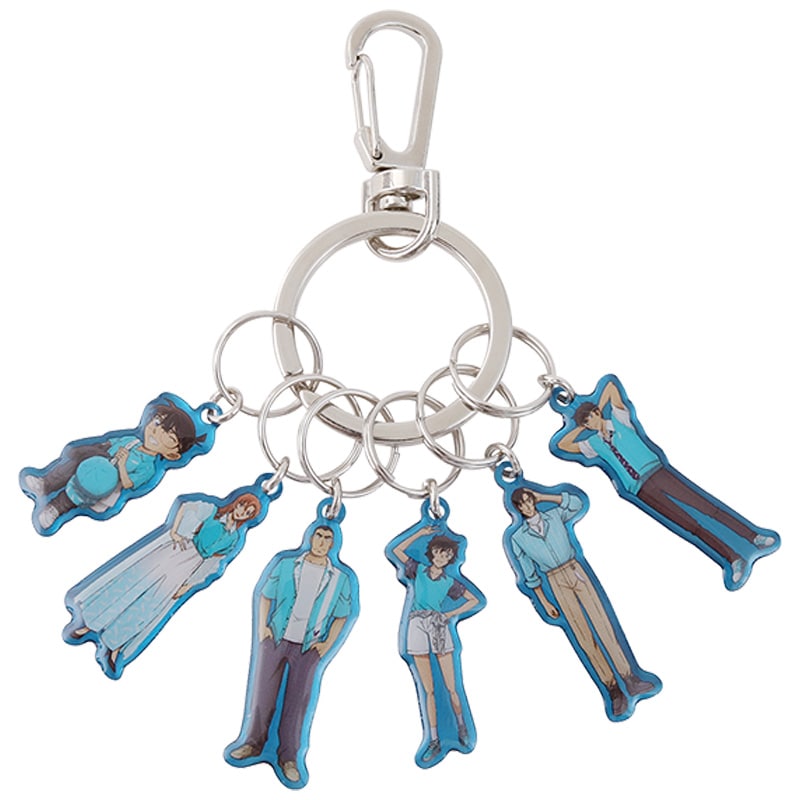 劇場版『名探偵コナン ハイウェイの堕天使』 6連キーチェーン