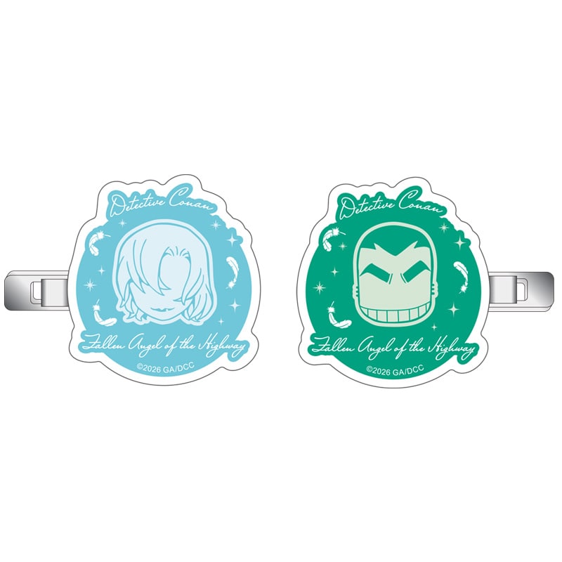 劇場版『名探偵コナン ハイウェイの堕天使』 前髪クリップセット／萩原千速＆横溝重悟