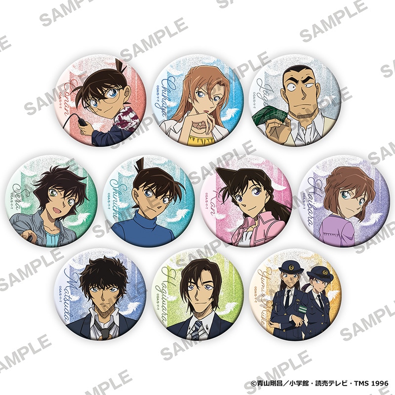 TVアニメ「名探偵コナン」 キラキラ缶バッジコレクション セルフフォトver. PACK