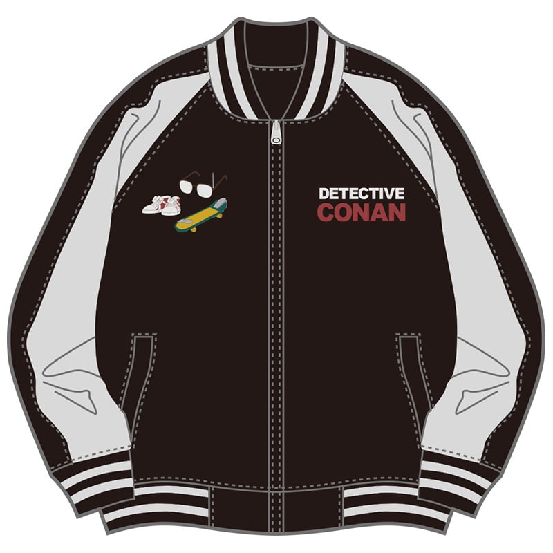 TVアニメ「名探偵コナン」スケボー柄スカジャンL