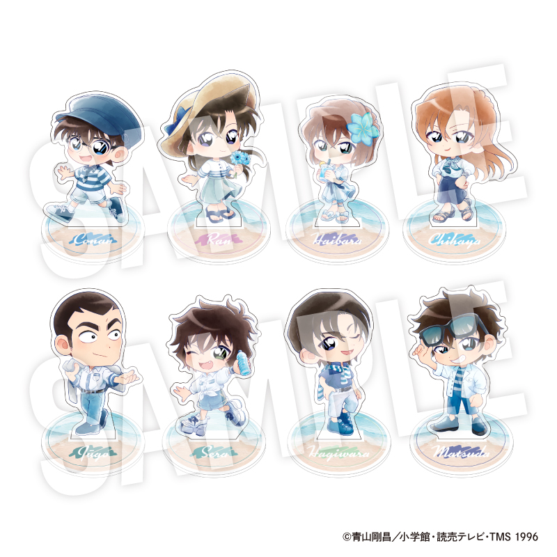 TVアニメ「名探偵コナン」 トレーディングミニアクリルスタンド Seaside デフォルメ【全8種】