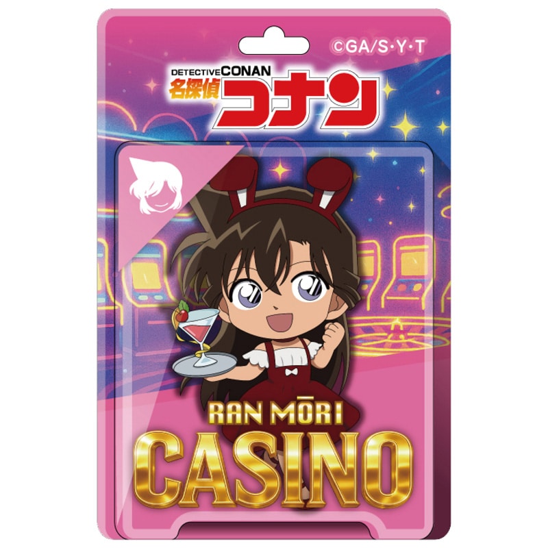 TVアニメ「名探偵コナン」 ブリスターパッケージ風アクリルボールチェーン カジノコレクション 毛利 蘭