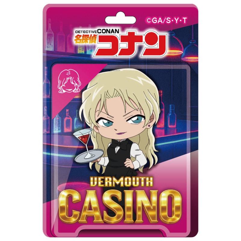 TVアニメ「名探偵コナン」 ブリスターパッケージ風アクリルボールチェーン カジノコレクション ベルモット