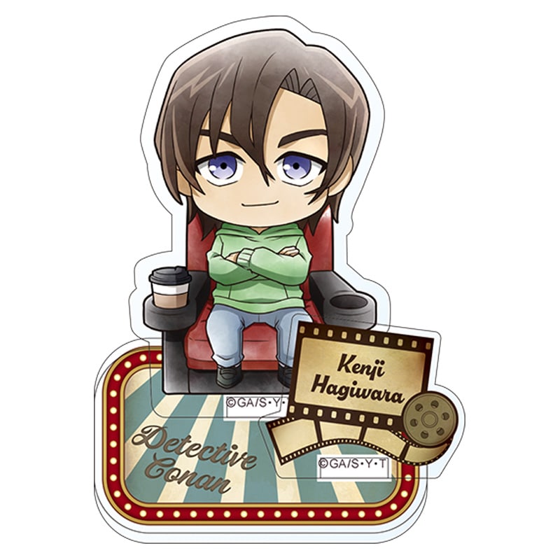 TVアニメ「名探偵コナン」アクリルスタンド 萩原研二 ミニキャラ 映画鑑賞