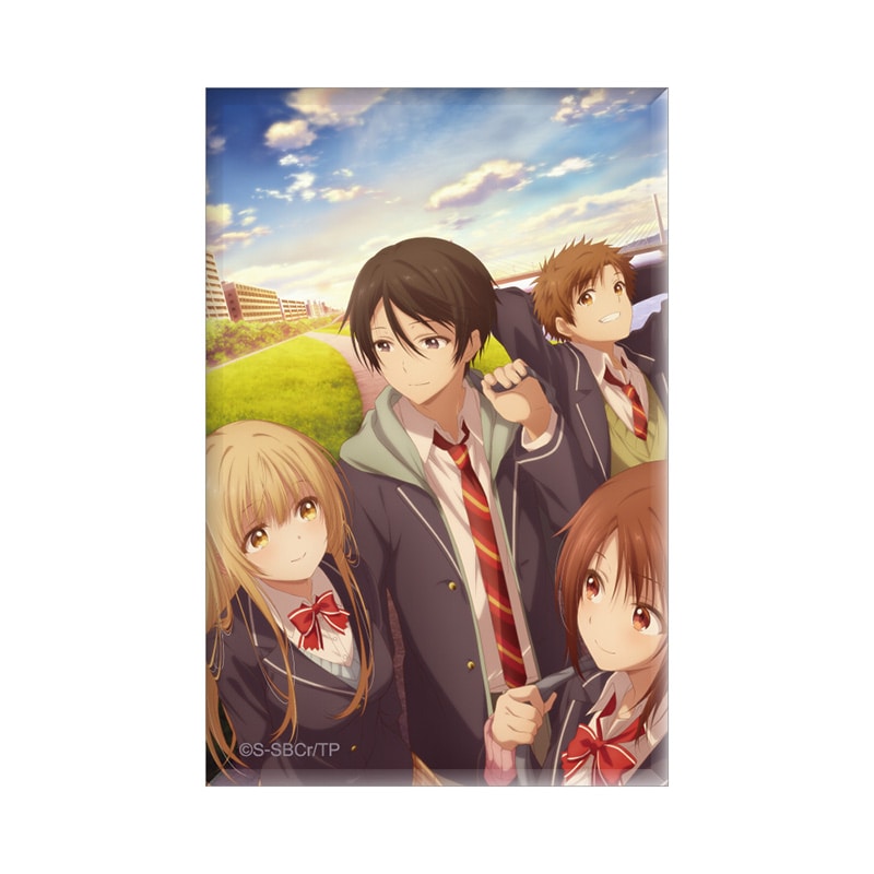 お隣の天使様にいつの間にか駄目人間にされていた件2 スクエア缶バッジ 2期ビジュアルC