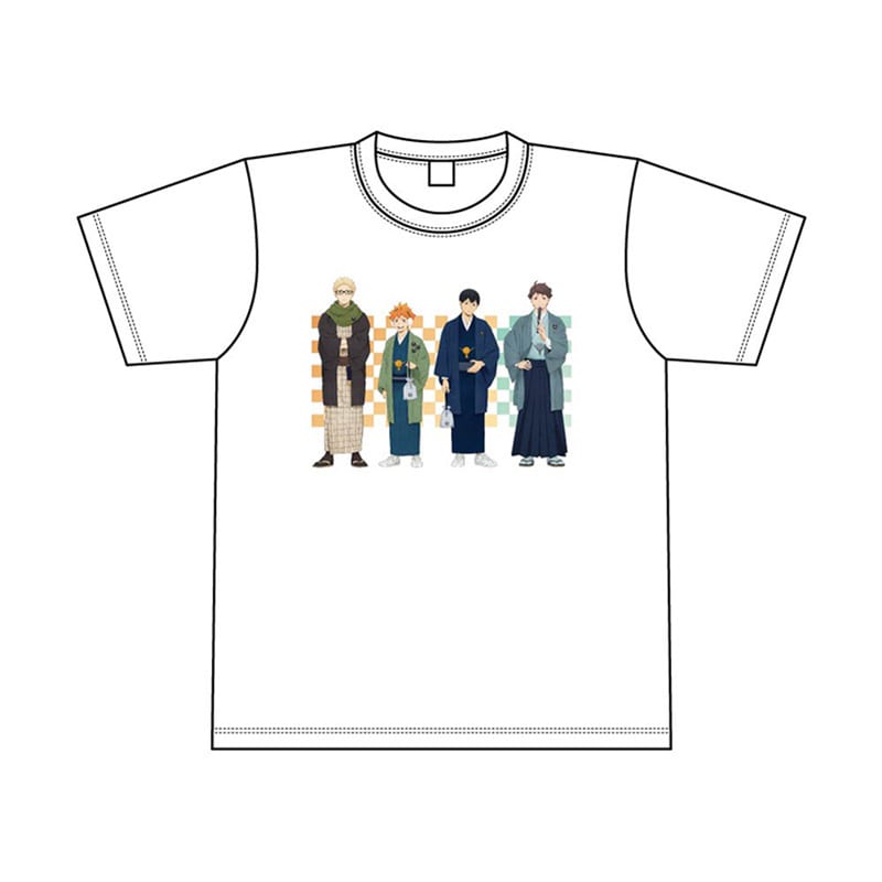 ハイキュー!! オリジナルTシャツ 和装（日向、影山、月島、及川）