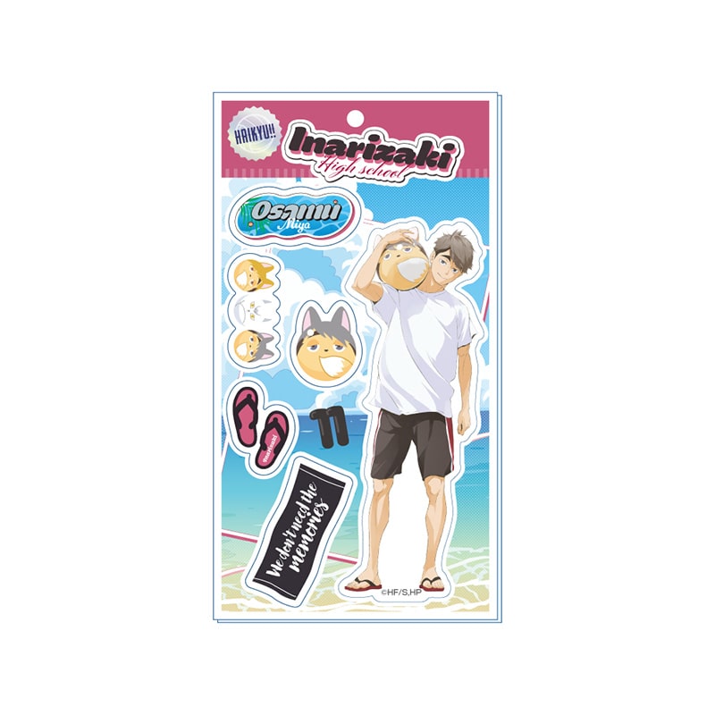 ハイキュー!! アクリルステッカー 宮 治 ビーチボールVer.