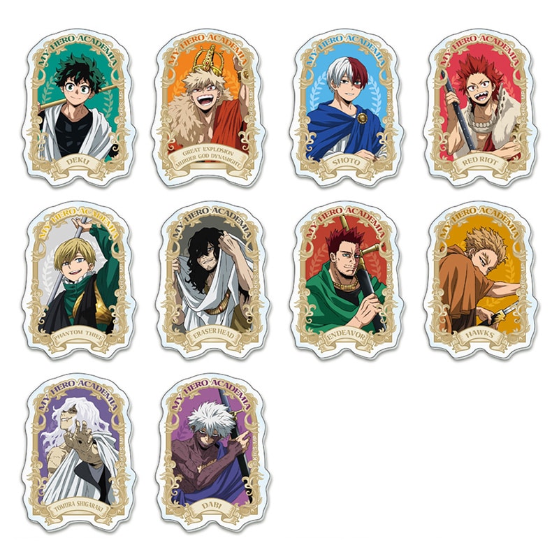 僕のヒーローアカデミア トレーディング額縁マグネット 十傑シリーズ「REUNION Ver.」 【全10種】 コンプリートセット