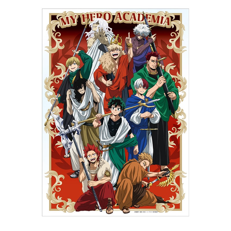 僕のヒーローアカデミア A3クリアポスター 十傑シリーズ「REUNION Ver.」