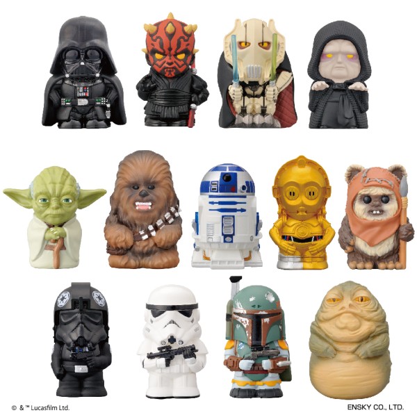 スター・ウォーズ　ソフビパペットマスコット セレクション（BOX13個入）