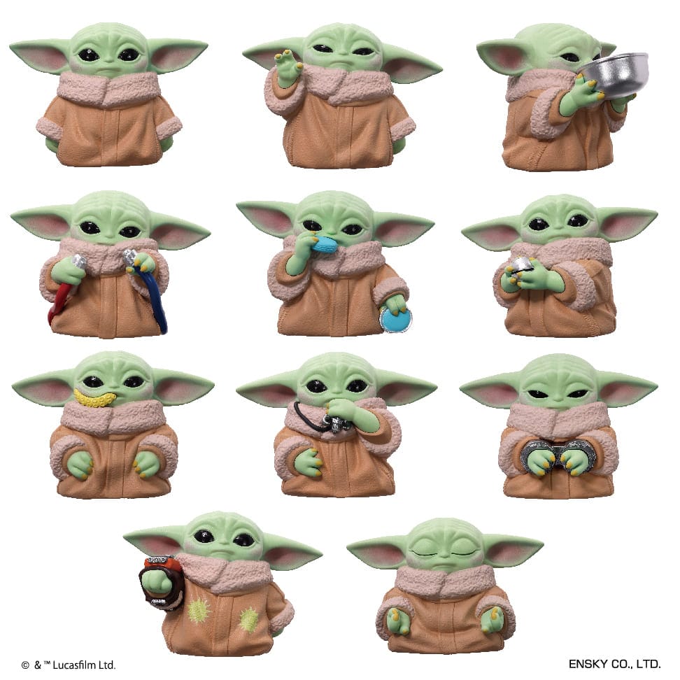 スター・ウォーズ マンダロリアン グローグー ソフビパペットマスコット（1BOX11パック入り）