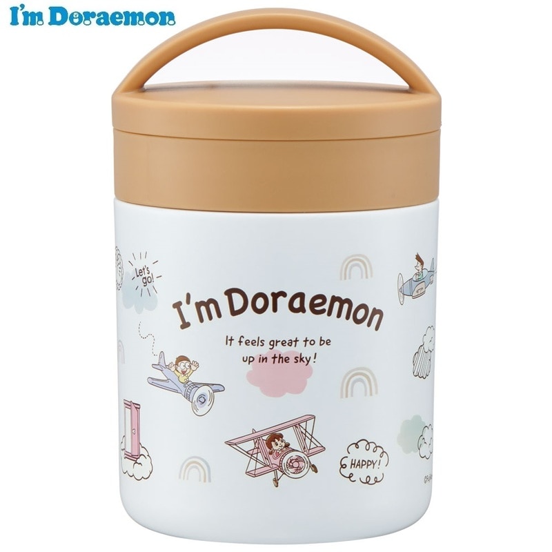 I’ｍ Doraemon お空さんぽ 抗菌超軽量コンパクト保温保冷デリカポット